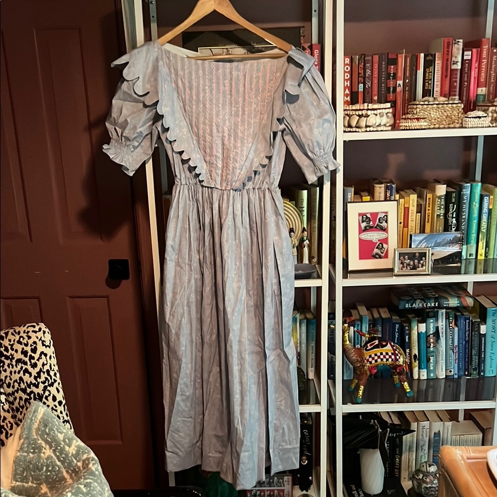 Dondolo Blue Floral Dress